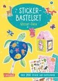 Bastelset f�r Kinder: Sticker-Bastelset: Glitzer-Tiere