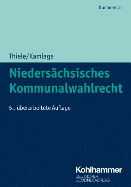 Oliver Kamlage, Marco Trips - Niedersächsisches Kommunalwahlrecht, E-bok