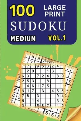 Peter - 100 Large Print Sudoku Medium Vol 1, Häftad. Tillgänglighet: Lägg i varukorg