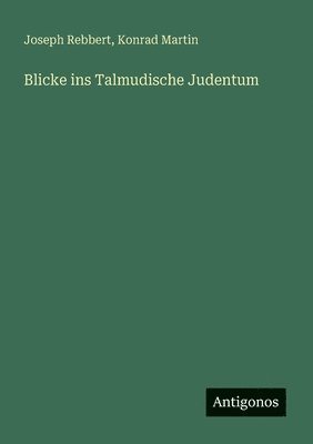 Konrad Martin, Joseph Rebbert - Blicke ins Talmudische Judentum, Häftad