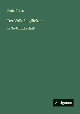 Rudolf Haas - Volksbeglücker, Häftad
