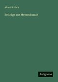 Beitr�ge zur Meereskunde