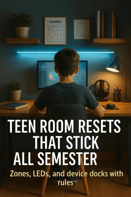 Rachel Simmons - Teen Room Resets That Stick All Semester, E-bok