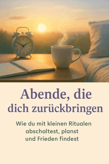 Oliver Reuter - Abende, die dich zuruckbringen, E-bok