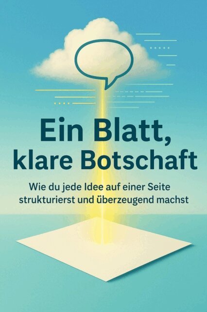 Oliver Reuter - Ein Blatt, klare Botschaft, E-bok