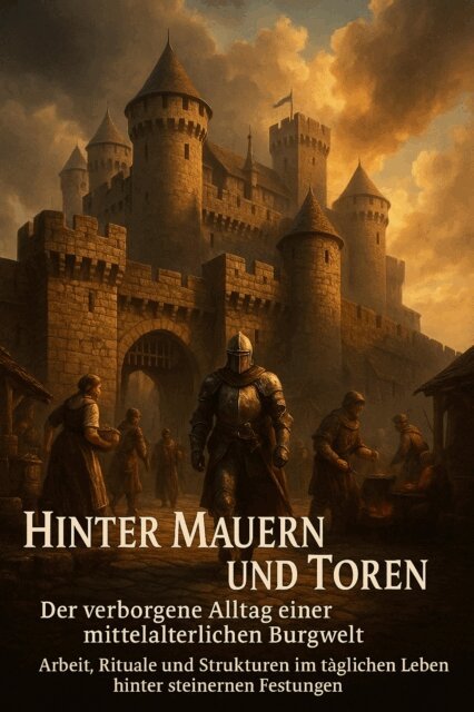 Janine Lorenz - Hinter Mauern und Toren: Der verborgene Alltag einer mittelalterlichen Burgwelt, E-bok