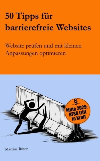 Martina Ruter - 50 Tipps fur barrierefreie Websites, E-bok