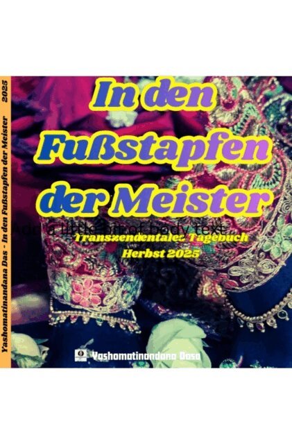 Yasomatinandana Dasa, Jan Wolter - In den Fustapfen der Meister, E-bok