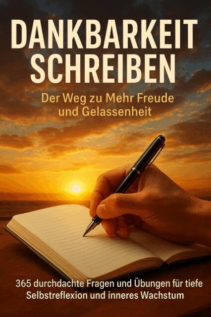 Jonas Schneider - Dankbarkeit Schreiben: Der Weg zu Mehr Freude und Gelassenheit, E-bok