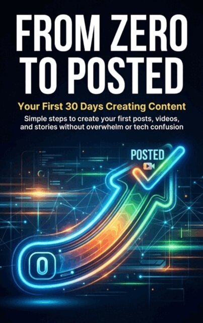 Jonathan Hayes - From Zero to Posted: Your First 30 Days Creating Content, E-bok