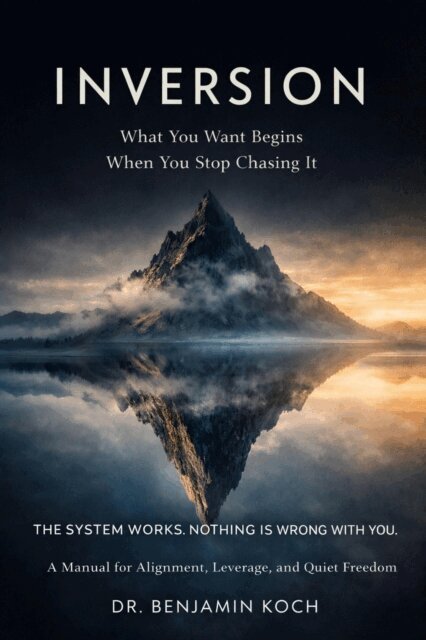 INVERSION  What You Want Begins When You Stop Chasing It