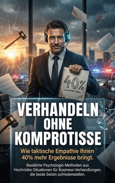 Moritz Lange - Verhandeln ohne Kompromisse: Wie taktische Empathie Ihnen 40% mehr Ergebnisse bringt, E-bok