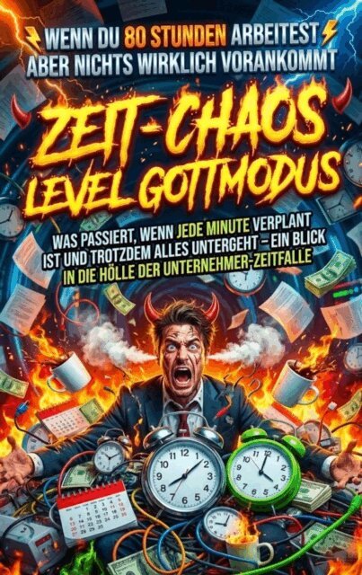 Florian Huber - Wenn Du 80 Stunden Arbeitest Aber Nichts Wirklich Vorankommt: Zeit-Chaos Level Gottmodus, E-bok