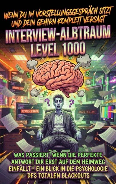 Moritz Lange - Wenn Du Im Vorstellungsgesprach Sitzt Und Dein Gehirn Komplett Versagt: Interview-Albtraum Level 1000, E-bok