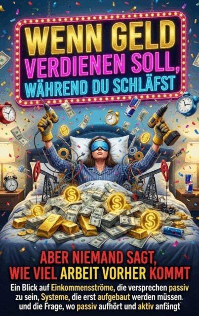 David Schmitz - Wenn Geld verdienen soll, wahrend du schlafst, aber niemand sagt, wie viel Arbeit vorher kommt, E-bok