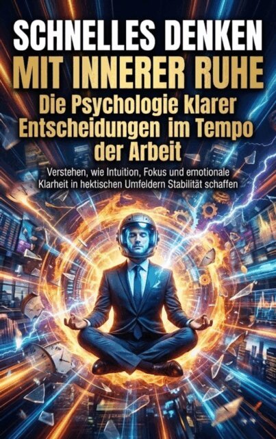David Schmitz - Schnelles Denken mit innerer Ruhe: Die Psychologie klarer Entscheidungen im Tempo der Arbeit, E-bok