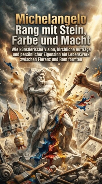 Michelangelo Rang mit Stein, Farbe und Macht