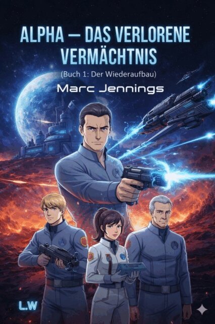 Marc Jennings - ALPHA - DAS VERLORENE VERMACHTNIS - Buch 1- Der Wiederaufbau, E-bok