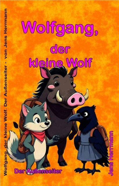 Jens Herrmann - Wolfgang, der kleine Wolf, E-bok