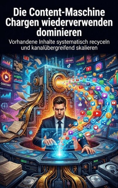 Max Winter - Die Content-Maschine: Chargen wiederverwenden dominieren, E-bok