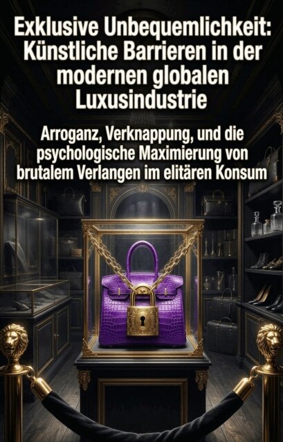 Michael Nagel - Exklusive Unbequemlichkeit: Kunstliche Barrieren in der modernen globalen Luxusindustrie, E-bok