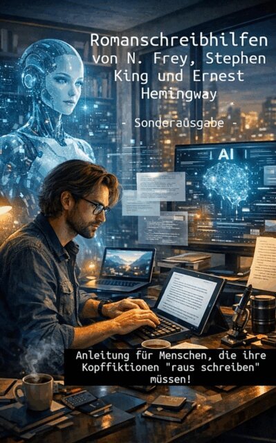 Harald Schwarz - Romanschreibhilfen von N. Frey - Stephen King - Ernest Hemingway, E-bok