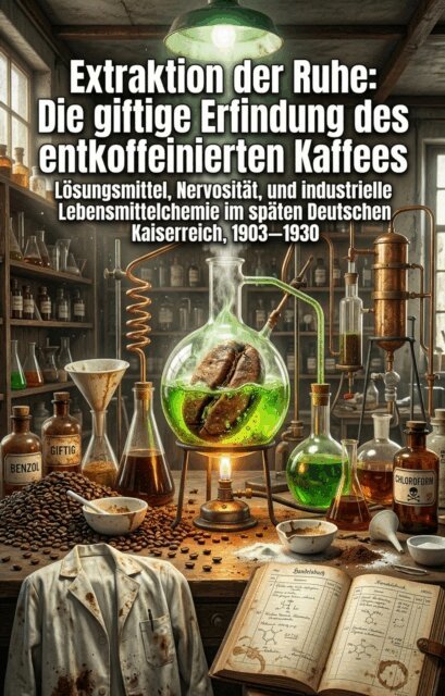 Thorsten Fiedler - Extraktion der Ruhe: Die giftige Erfindung des entkoffeinierten Kaffees, E-bok