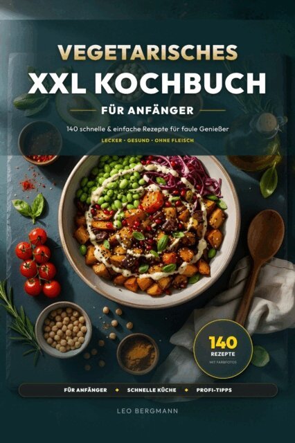 Leo Bergmann - Vegetarisches XXL Kochbuch fur Anfanger, E-bok