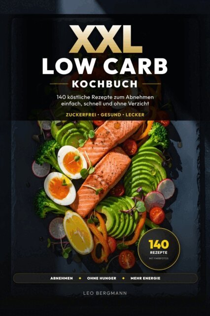 Leo Bergmann - XXL Low Carb Kochbuch fur Anfanger, E-bok