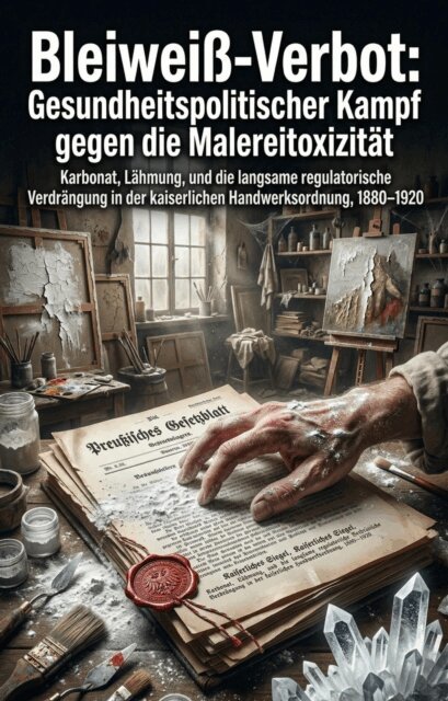 Karlheinz Weber - Bleiwei-Verbot: Gesundheitspolitischer Kampf gegen die Malereitoxizitat, E-bok
