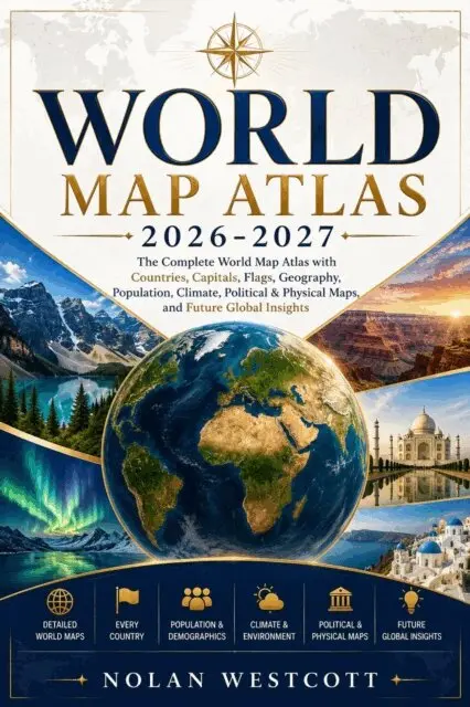 Nolan Westcott - World Map Atlas 2026-2027, E-bok. Tillgänglighet: Lägg i varukorg