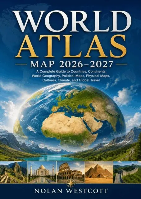 Nolan Westcott - World Atlas Map 2026-2027, E-bok. Tillgänglighet: Lägg i varukorg