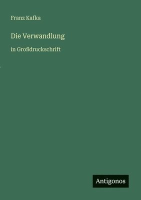 Franz Kafka - Verwandlung, Häftad