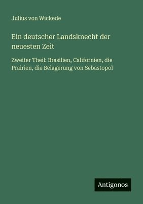 Julius Von Wickede - deutscher Landsknecht der neuesten Zeit, Häftad