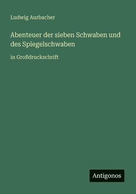 Ludwig Aurbacher - Abenteuer der sieben Schwaben und des Spiegelschwaben, Häftad