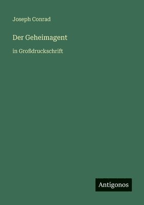 Joseph Conrad - Geheimagent, Häftad
