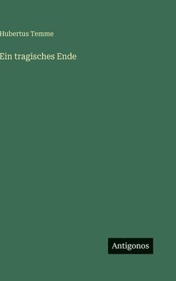 Hubertus Temme - tragisches Ende, Inbunden