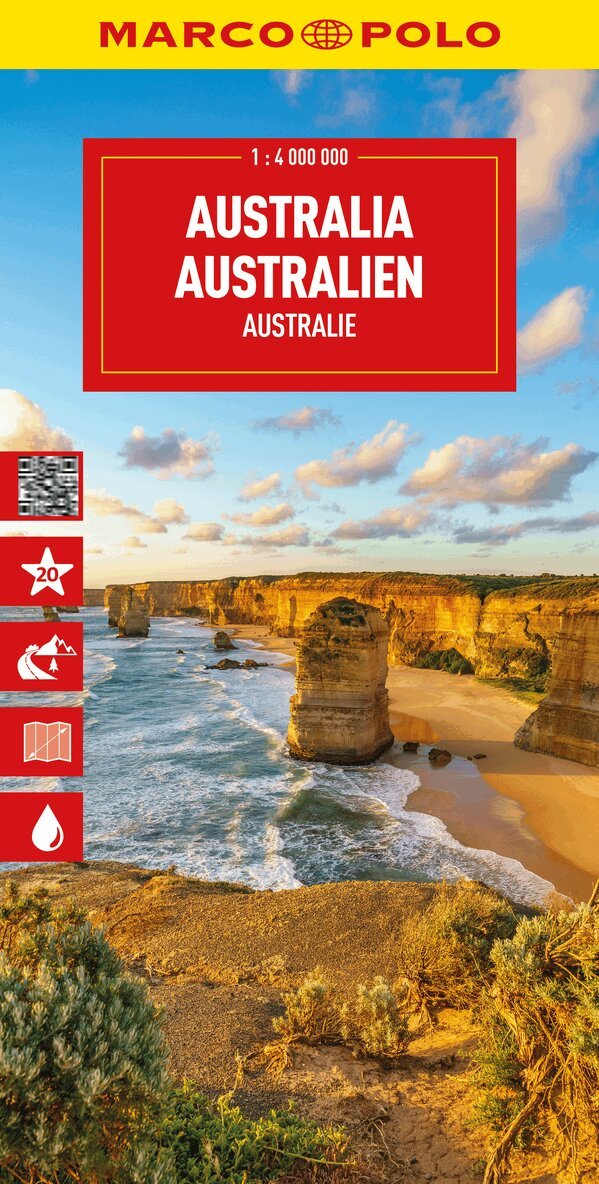 Marco Polo - Australia Marco Polo Map, Övrigt