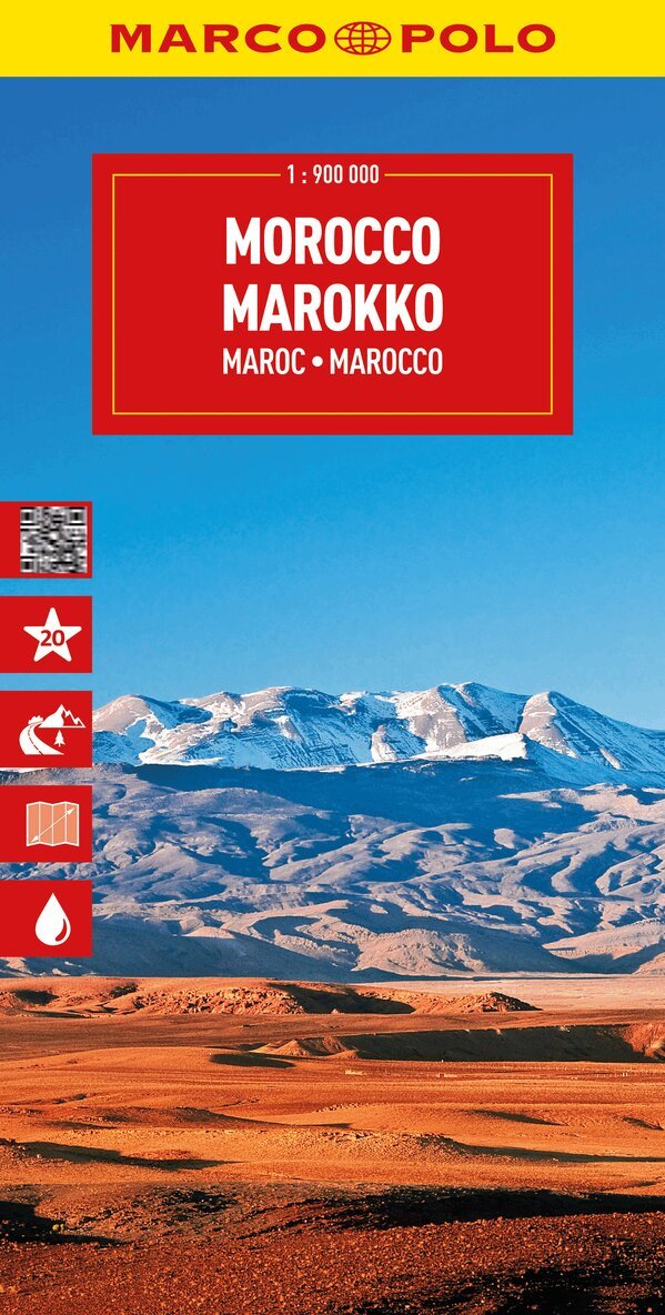 Marco Polo - Morocco Marco Polo Map, Övrigt