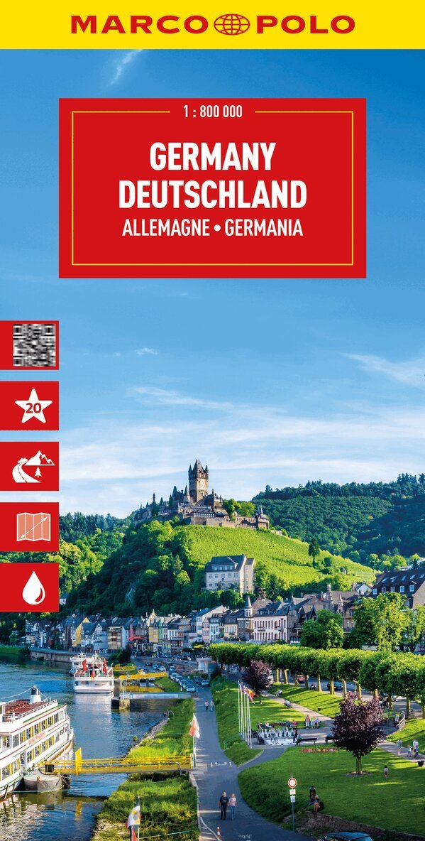 Marco Polo - Germany Marco Polo Map, Övrigt