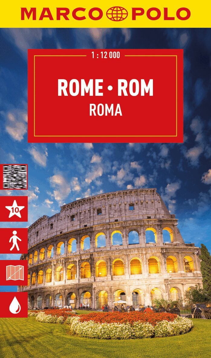 Marco Polo - Rome Marco Polo City Map, Övrigt