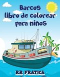 Barcos libro de colorear para ninos