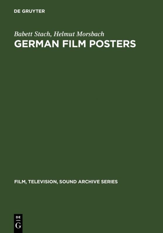 Babett Stach, Helmut Morsbach - German film posters, Inbunden