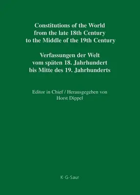 Ilse Reiter, András Cieger, Paul Vogt - Constitutional Documents of Austria, Hungary and Liechtenstein 1791-1849, Inbunden. Tillgänglighet: Tillfälligt slut