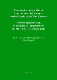 Constitutional Documents of Denmark, Norway and Sweden 18091849