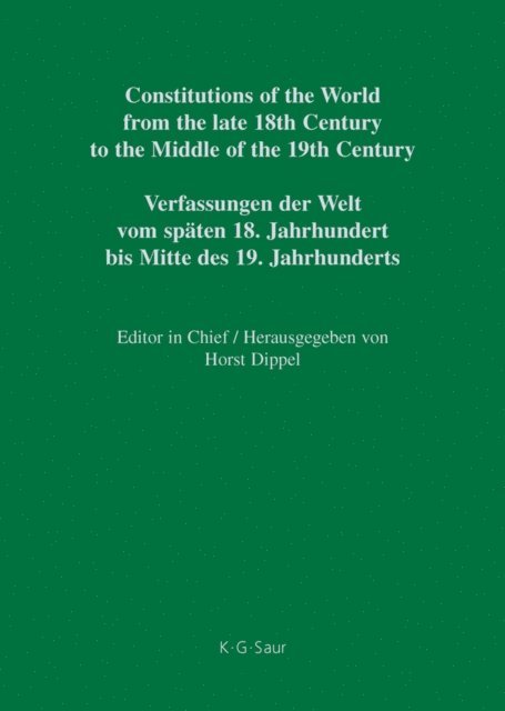 Horst Dippel - Vermont - Wisconsin / Addendum et Corrigendum, E-bok