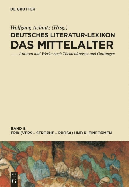 Wolfgang Achnitz - Epik (Vers - Strophe - Prosa), und Kleinformen, E-bok