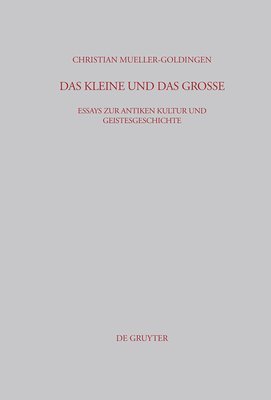 Christian Mueller-Goldingen - Das Kleine Und Das Große, Inbunden