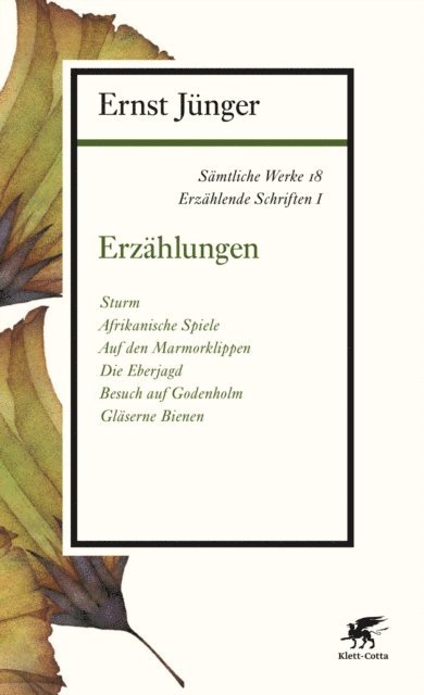 Ernst Junger - Sämtliche Werke - Band 18, E-bok