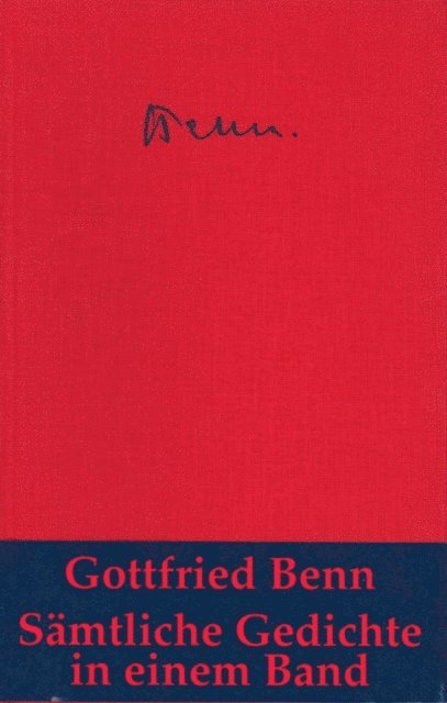 Gottfried Benn - Sämtliche Gedichte, E-bok